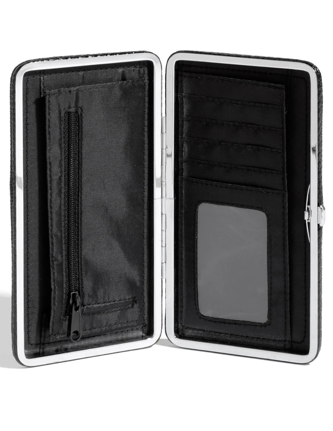 Portefeuille Guess rigide noir pour femme - Réf. 12049839 vue 2