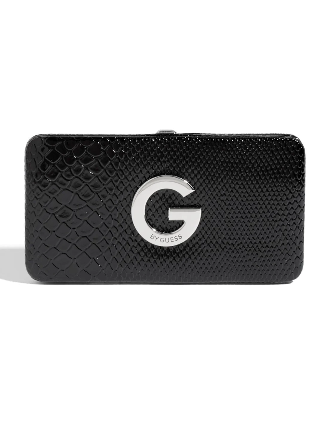 Portefeuille Guess rigide noir pour femme - Réf. 12049839