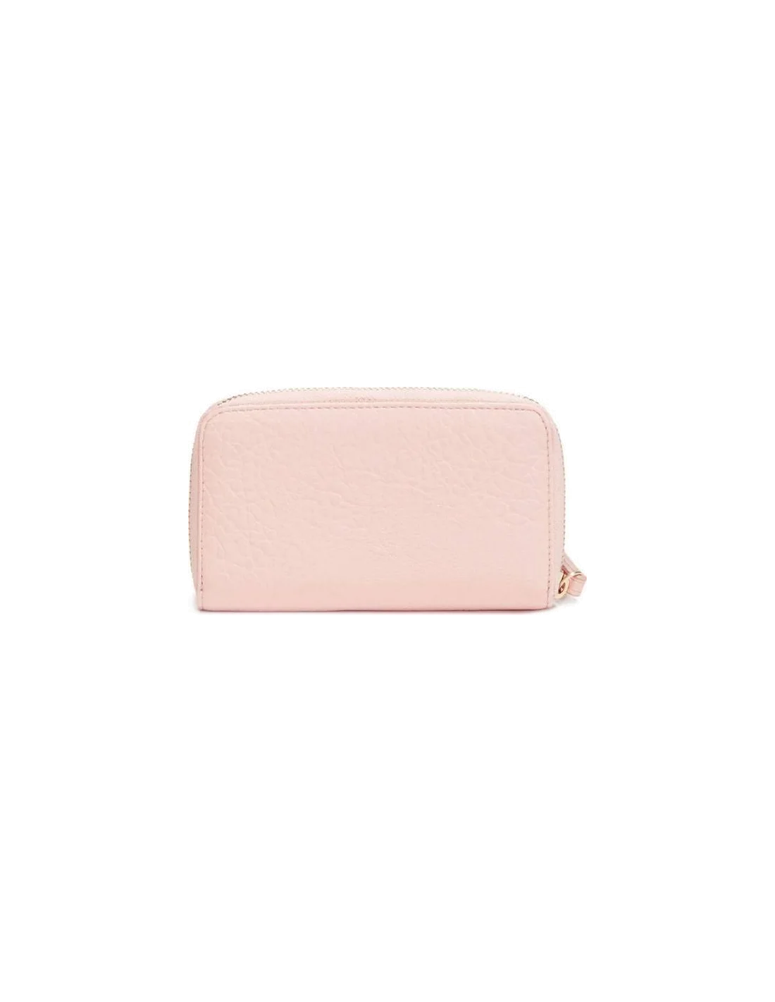 Pochette pour femme Guess Reagan 15GF-168-BLUSH en simili cuir rose pâle vue 2