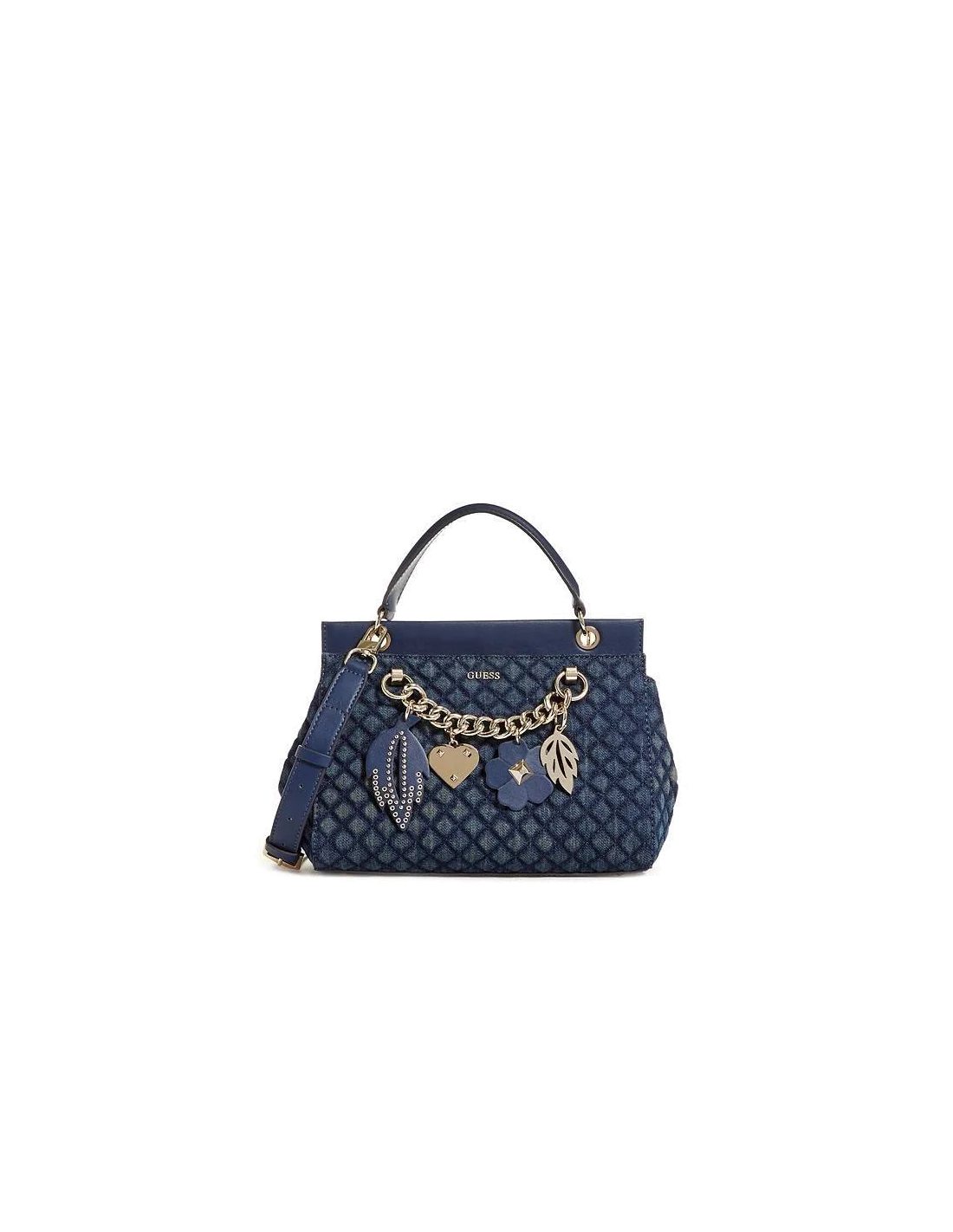 Sac à main Guess Stassie Bleu