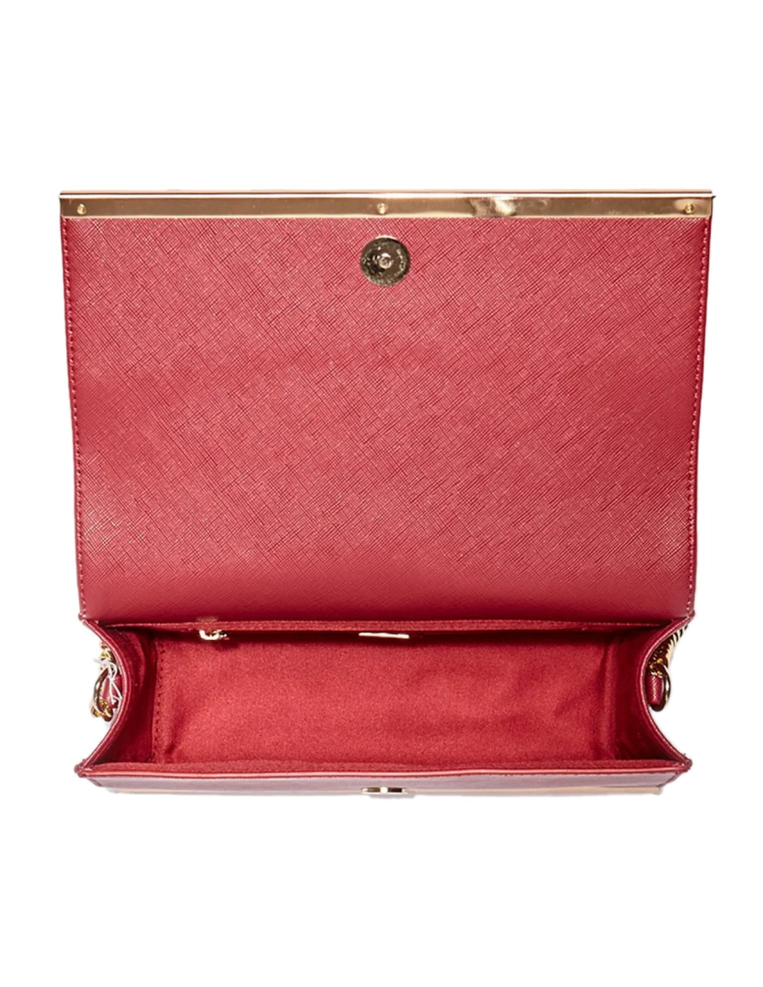 Sac bandoulière Guess Valerie Rouge vue 2