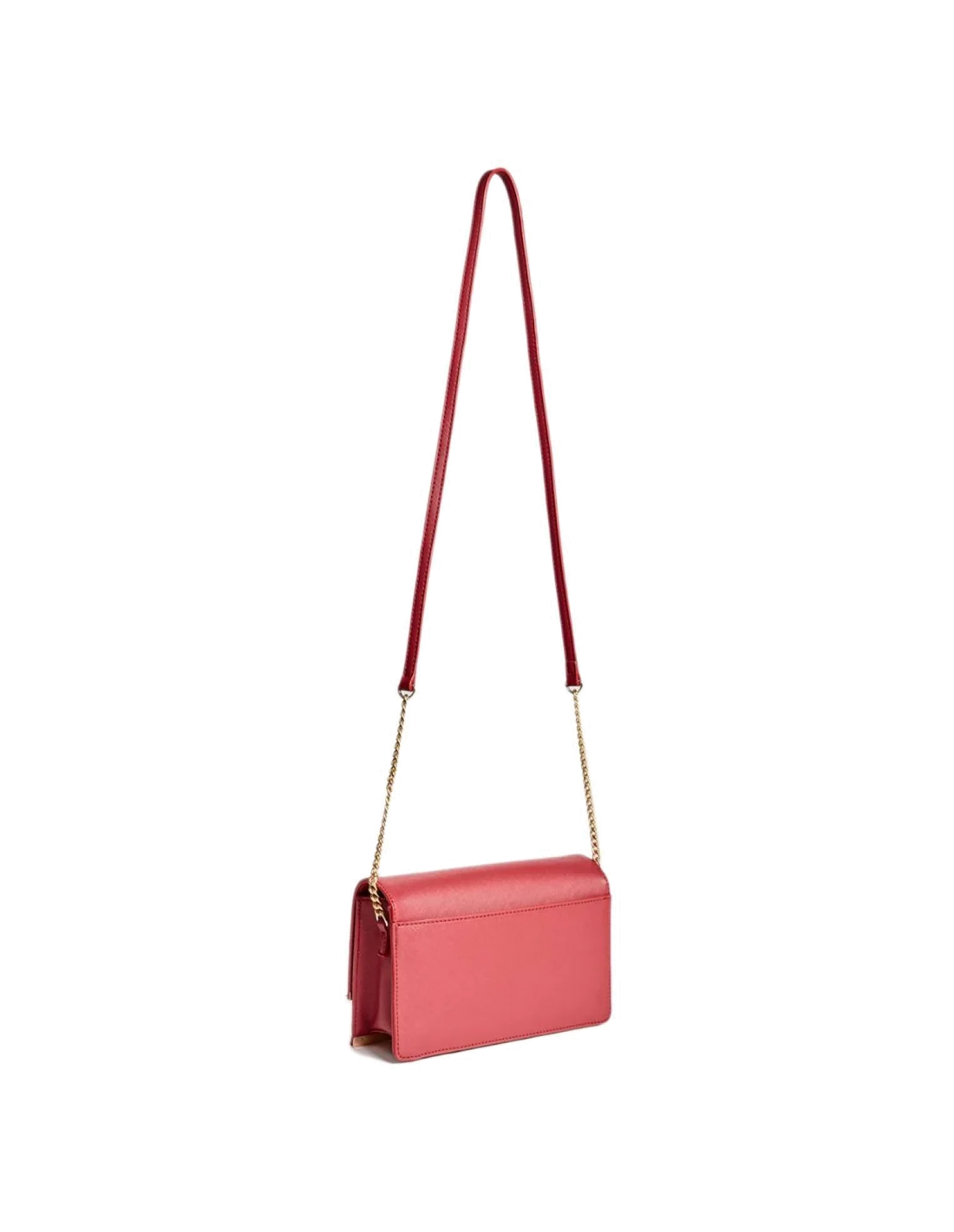 Sac bandoulière Guess Valerie Rouge vue 3