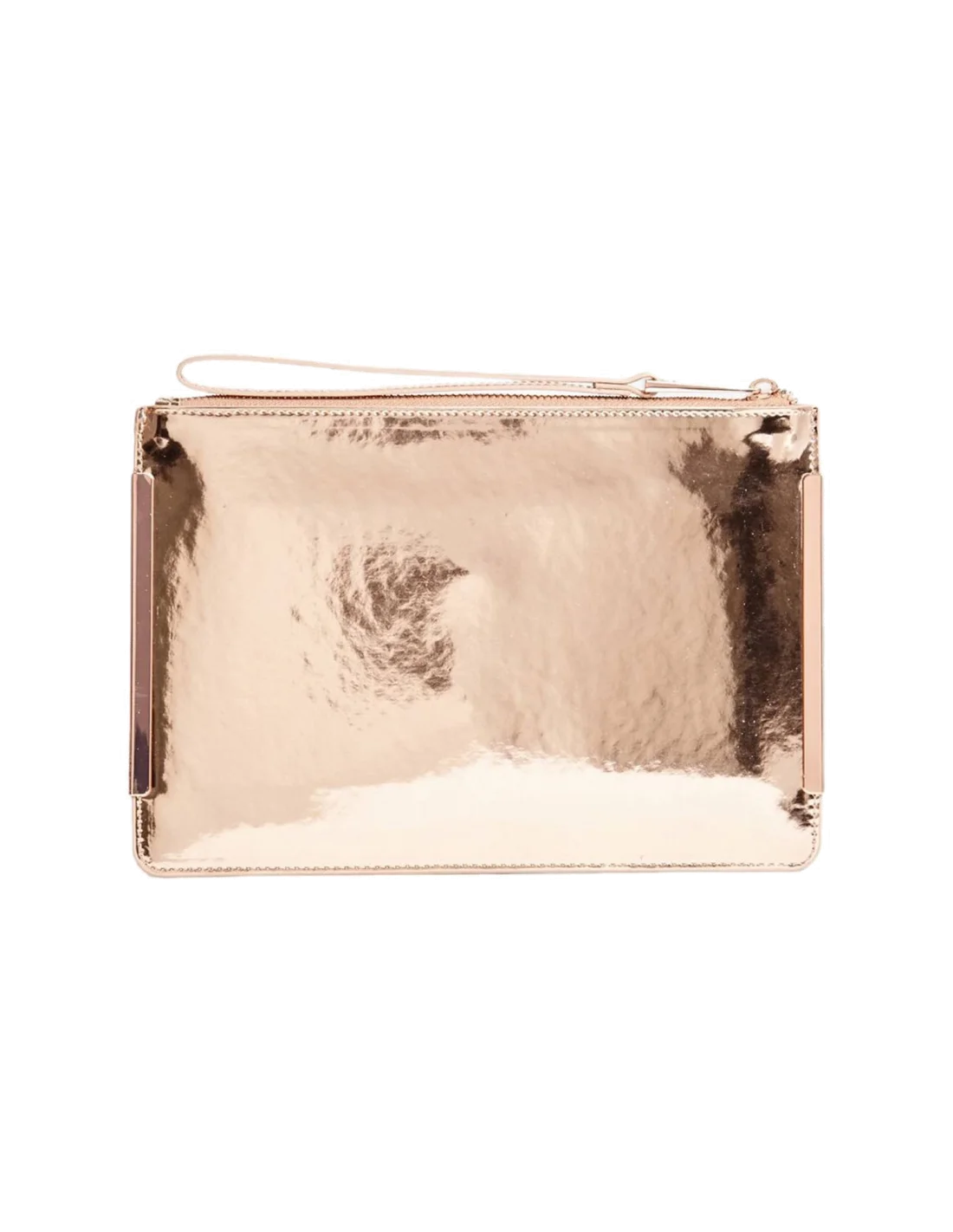 Sac à main pochette Guess Metal Bar Doré vue 2