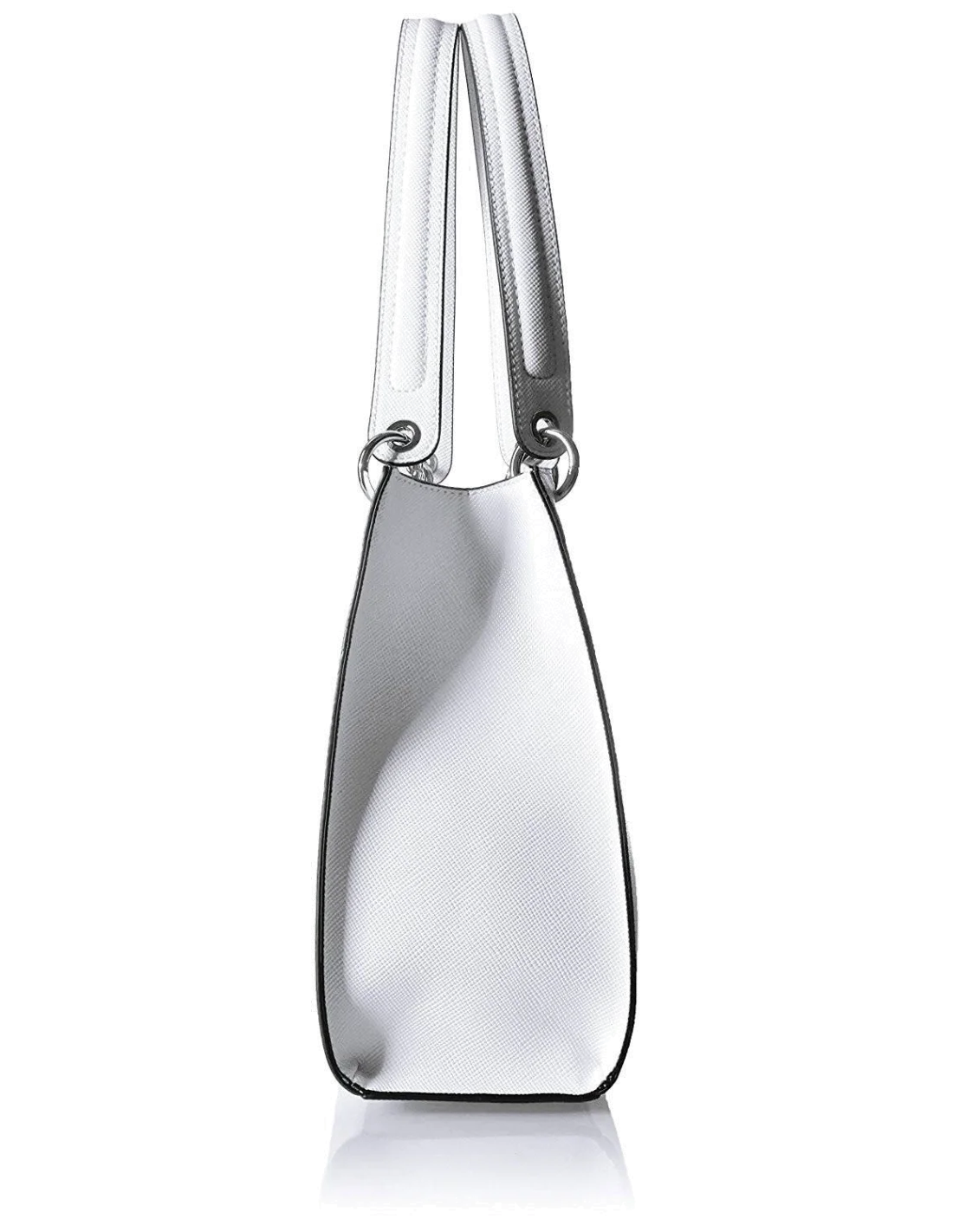 Sac à Main Guess Varsity Pop Shopper Blanc vue 3