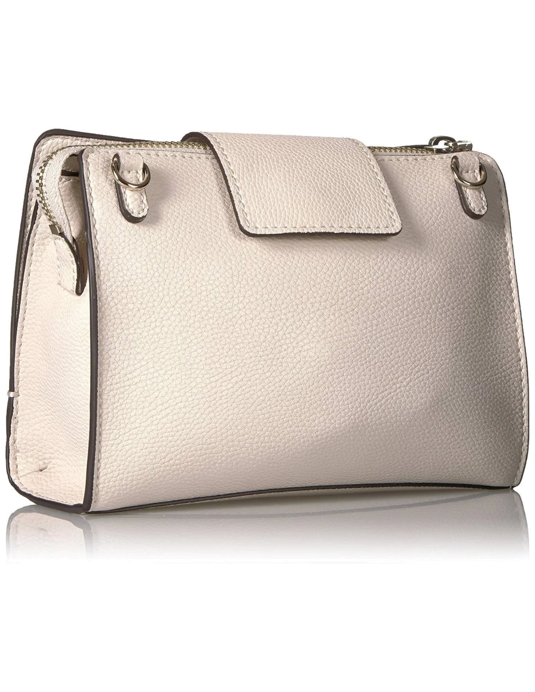 Sac Bandoulière Guess Talan Beige vue 2