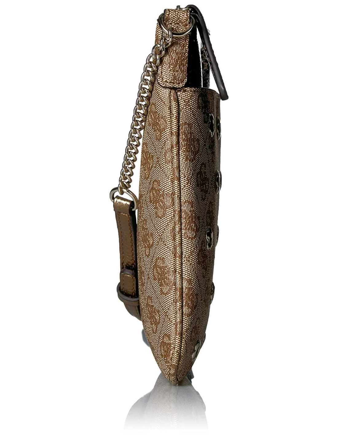 Sac Bandoulière Guess Sibyl Marron vue 3