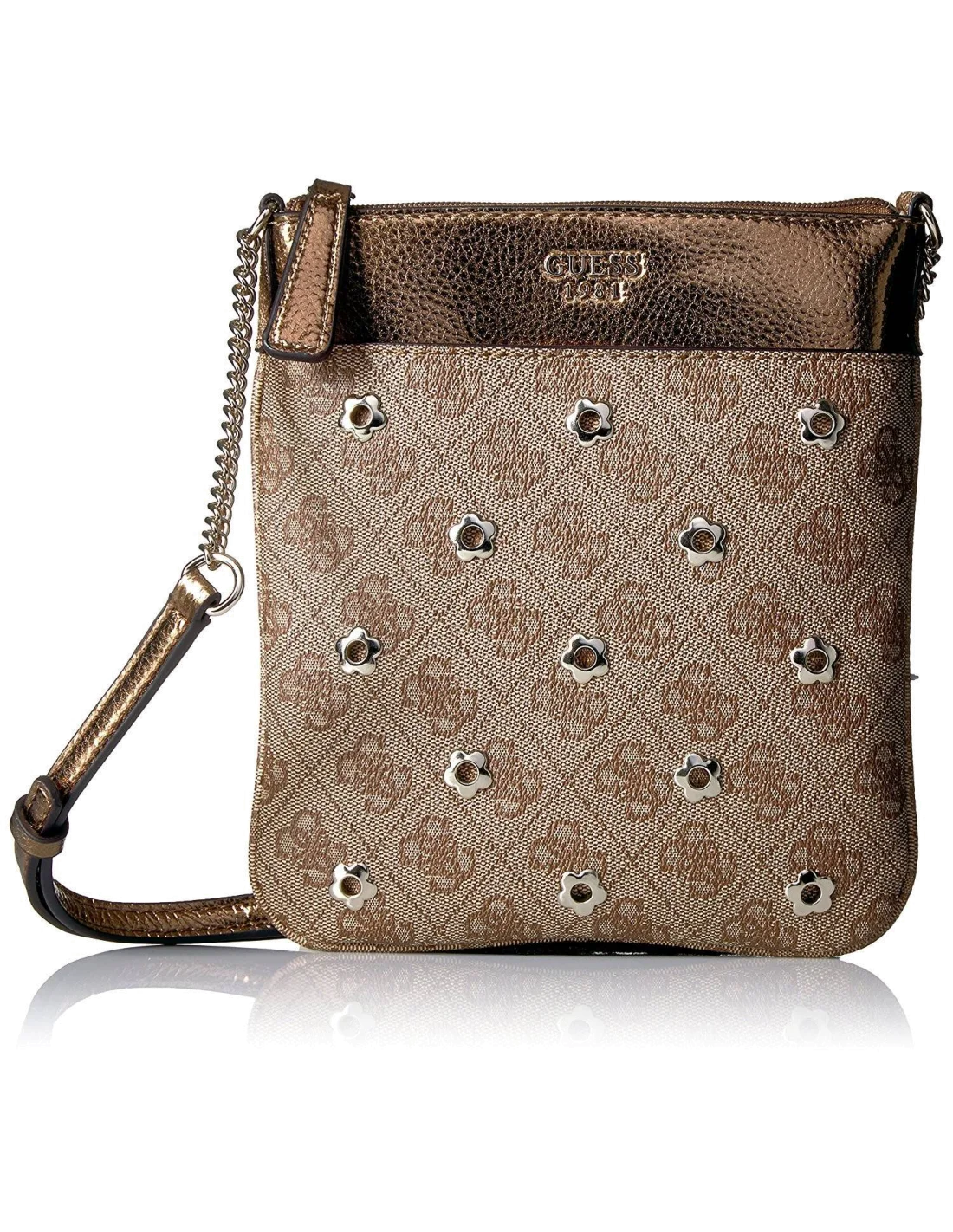 Sac Bandoulière Guess Sibyl Marron