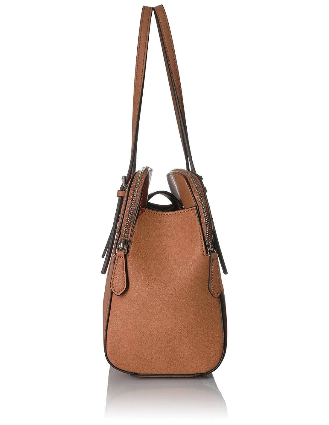 Sac à Main Guess Huntley Pebble Cali Marron vue 3