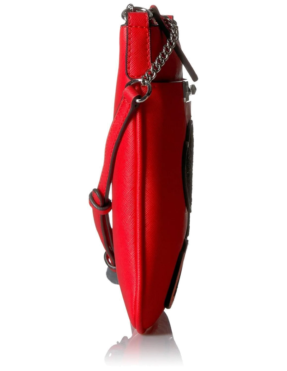 Sac Bandoulière Guess Britta Rouge vue 3