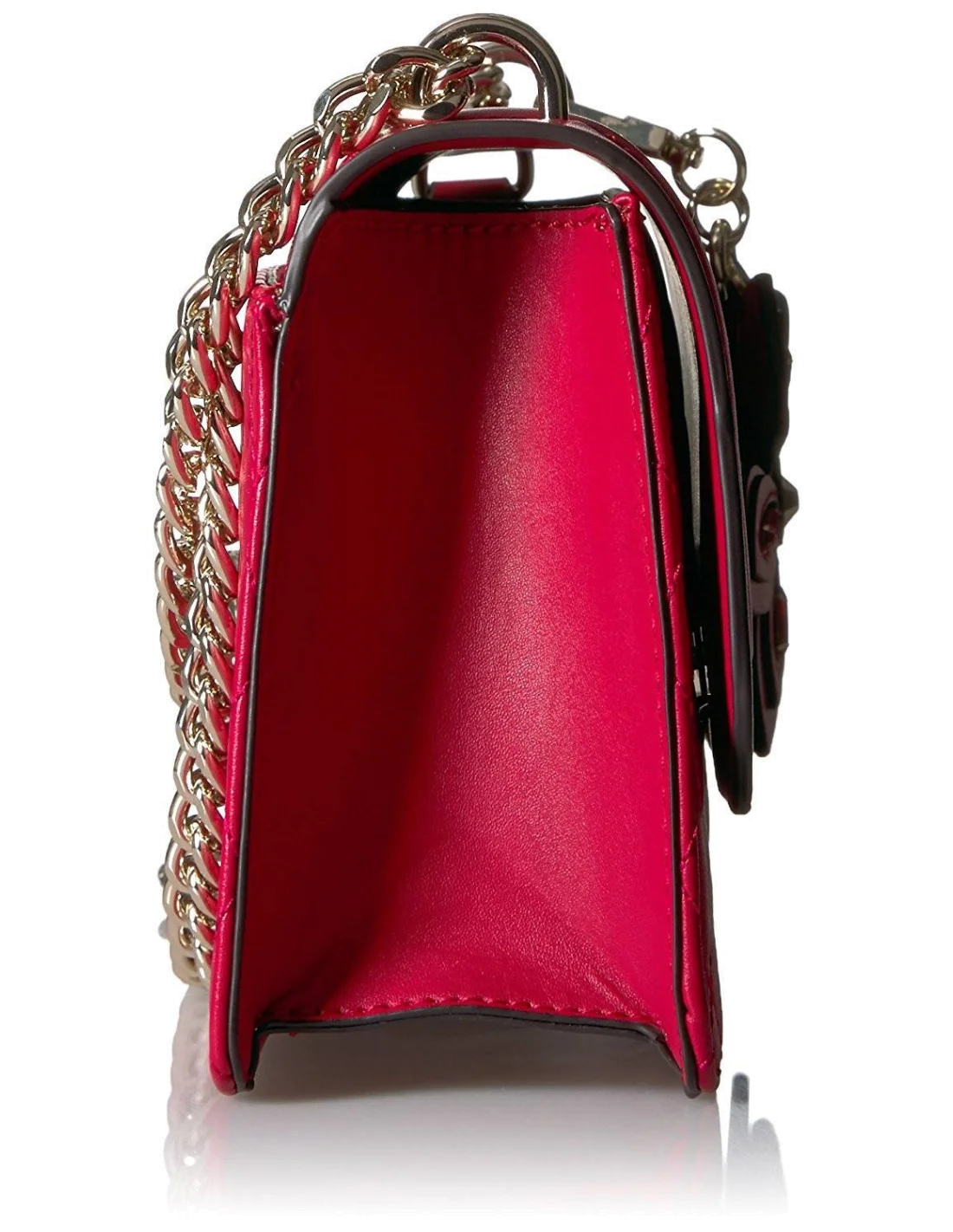 Sac Bandoulière Guess Sibyl Convertible Fuschia vue 3