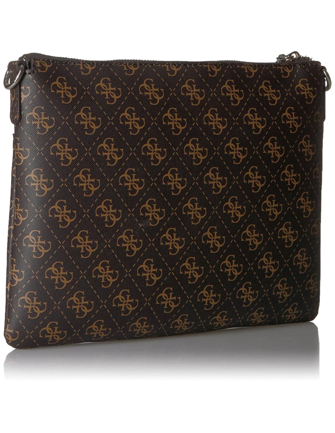 Sac Bandoulière Guess Ryann Marron vue 2