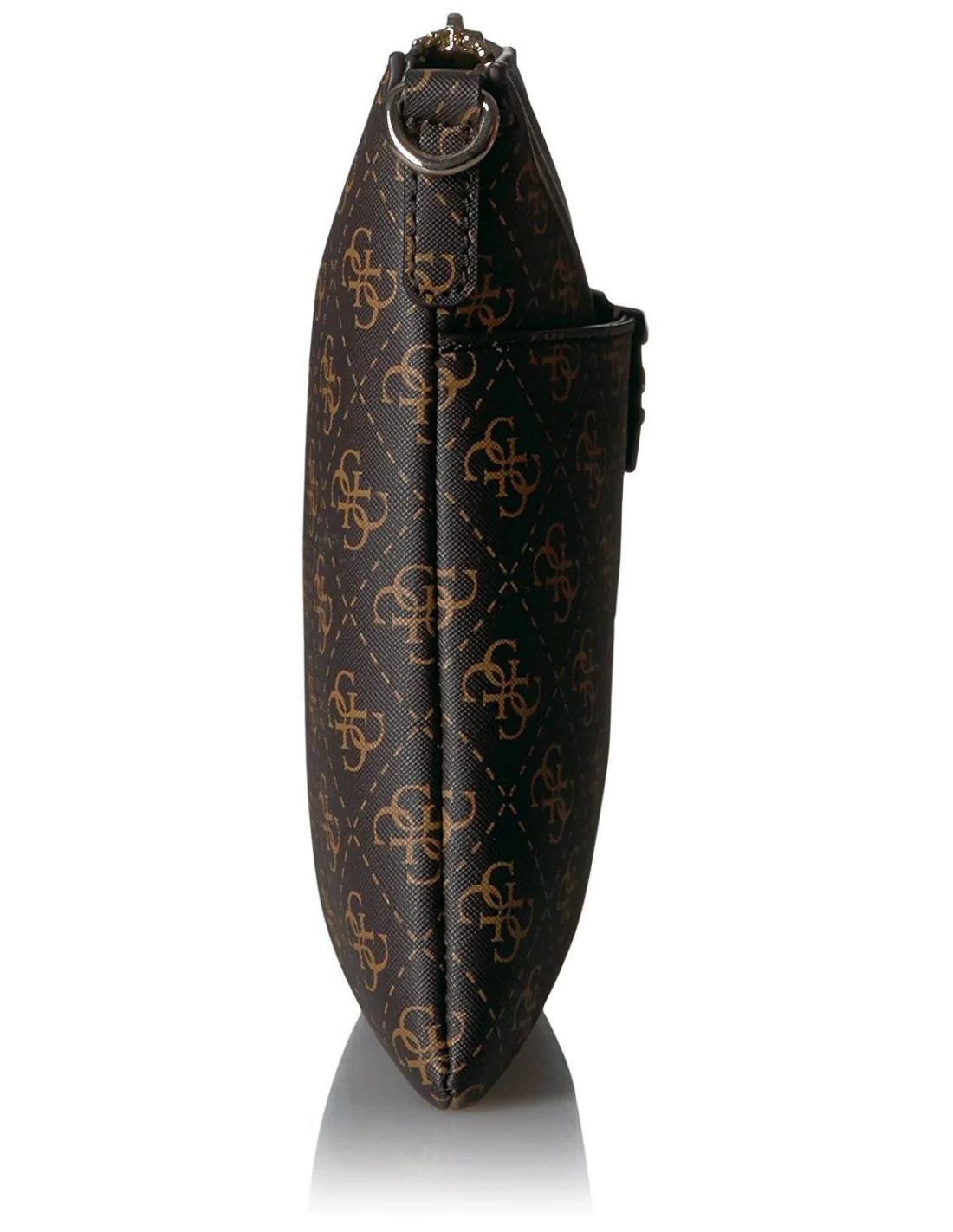 Sac Bandoulière Guess Ryann Marron vue 3