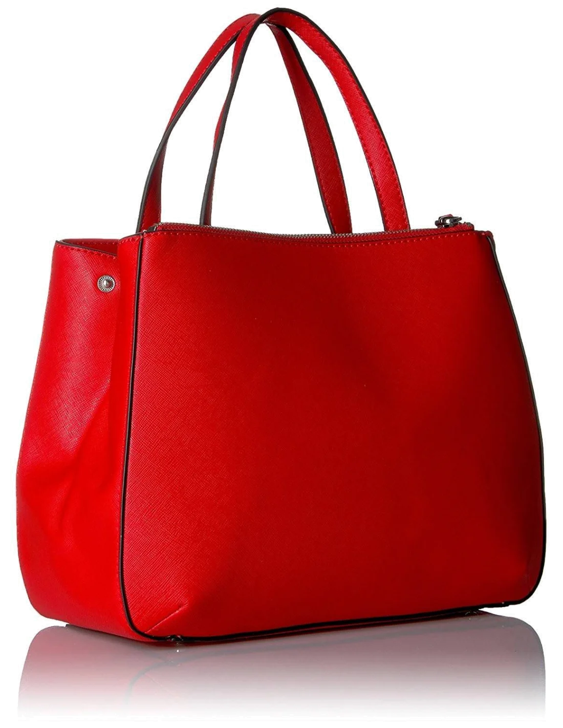 Sac à main Guess Britta Small Rouge vue 2