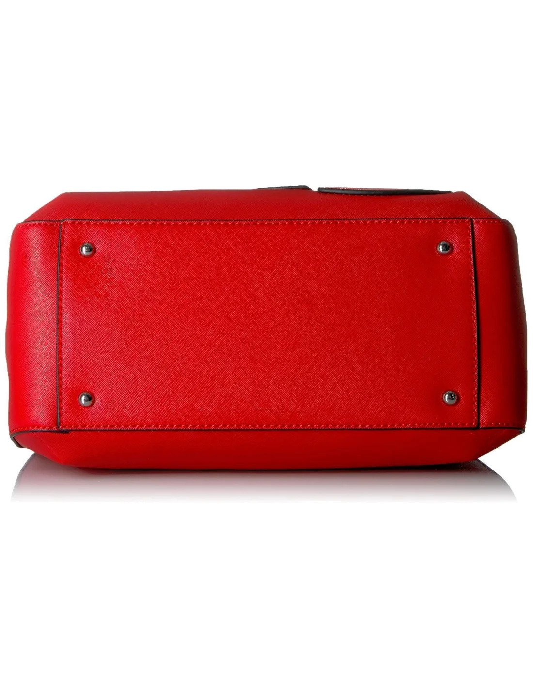 Sac à main Guess Britta Small Rouge vue 4