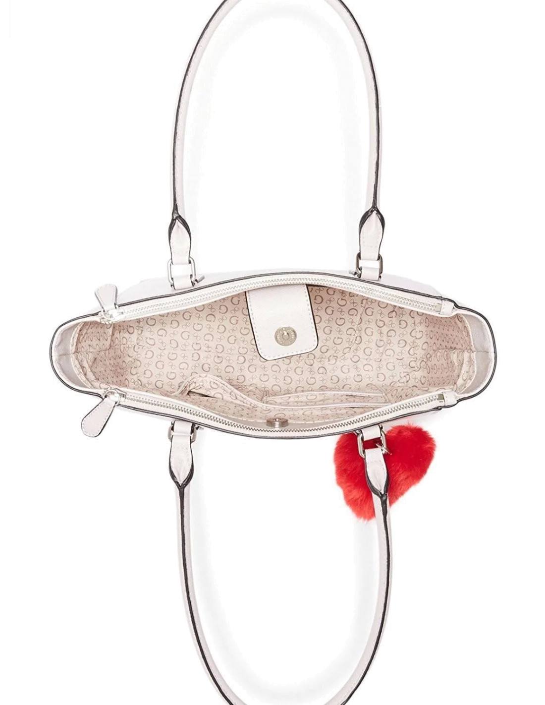 Sac à Main Guess Tinley Pom Heart Charm vue 2