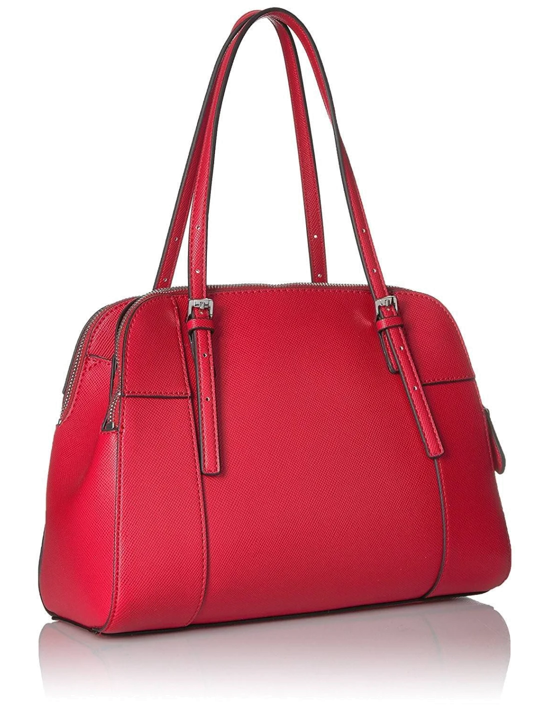 Sac à Main Guess Huntley Saffiano Cali Rouge vue 2