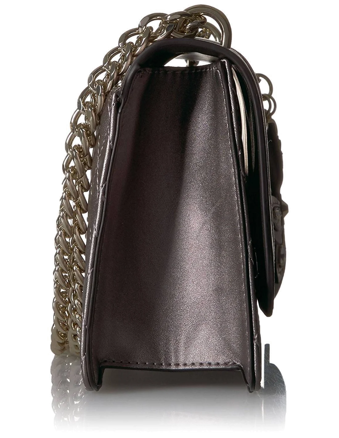 Sac Bandoulière Guess Sibyl Metal Convertible Gris vue 3