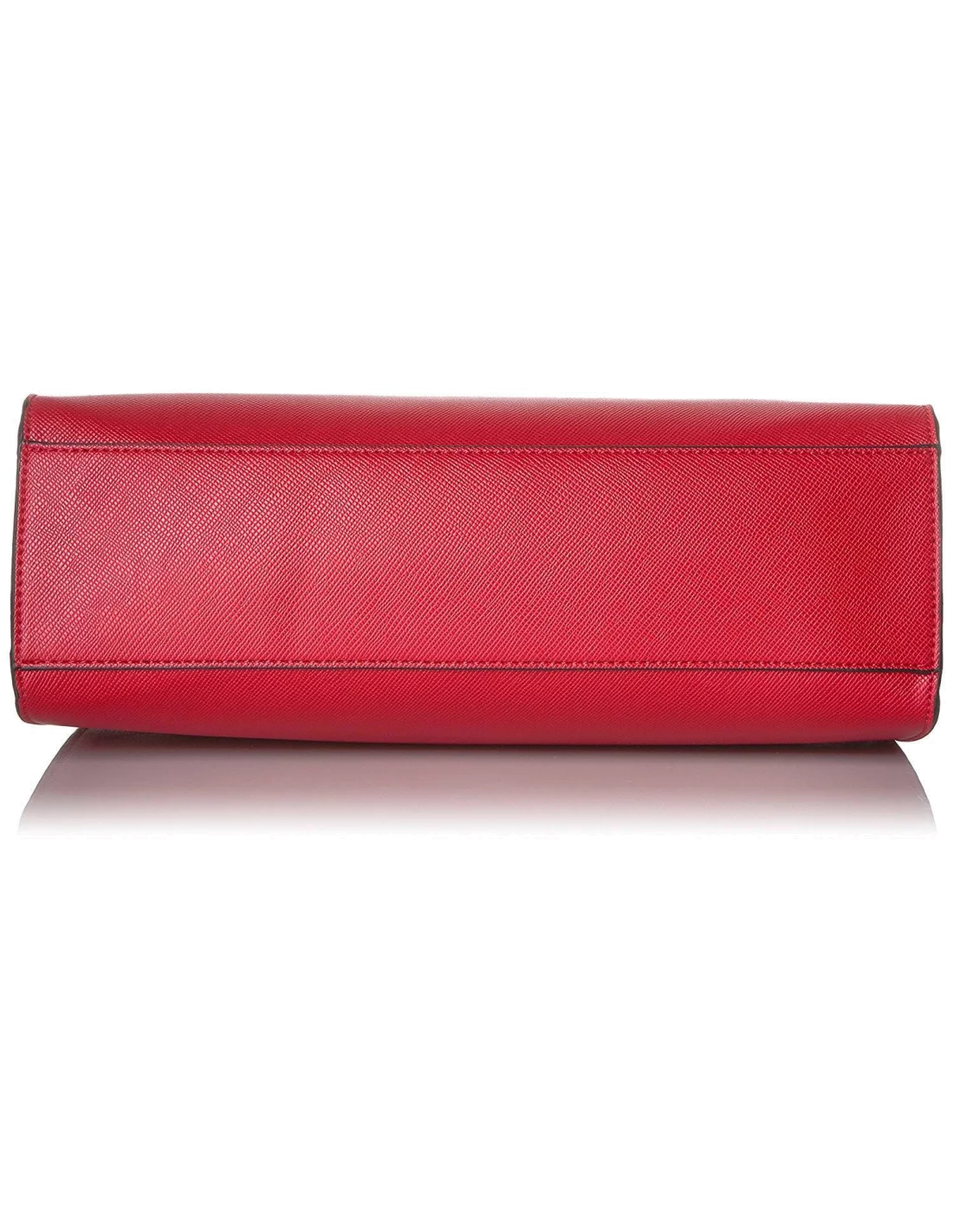 Sac à Main Guess Huntley Saffiano Rouge vue 4