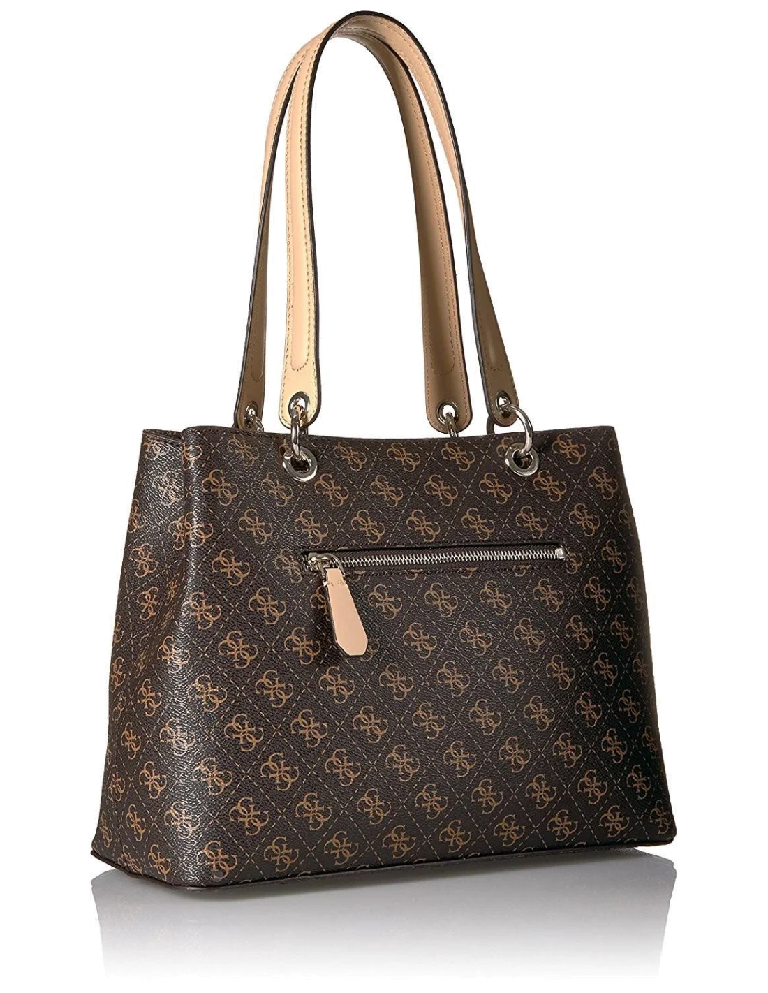 Sac à Main Guess Kamryn Q Logo Shopper Marron vue 2