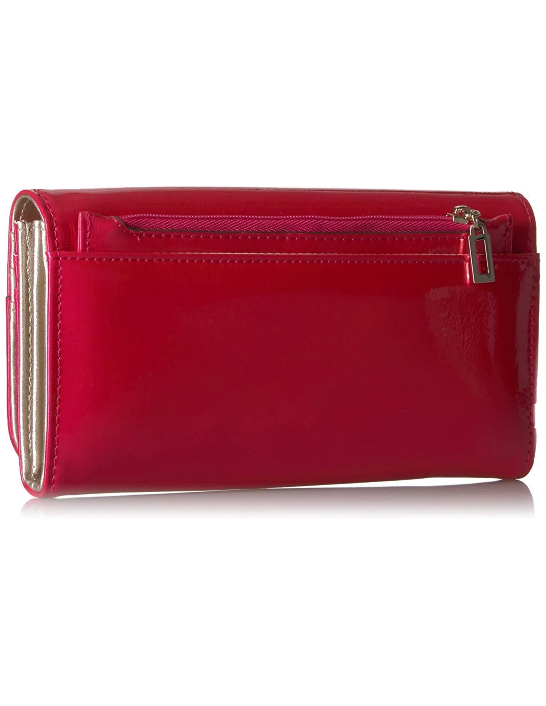 Portefeuille Guess Kamryn Rouge Métallique vue 2