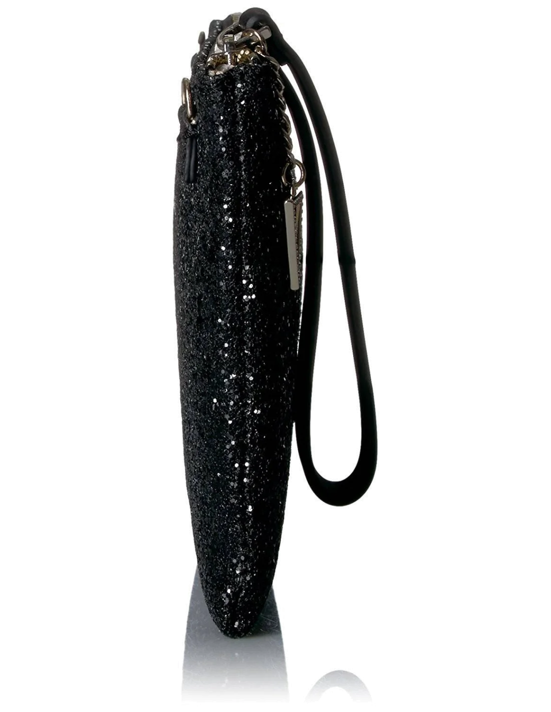 Sac Bandoulière Pochette Guess Ever After Glitter Noir vue 3