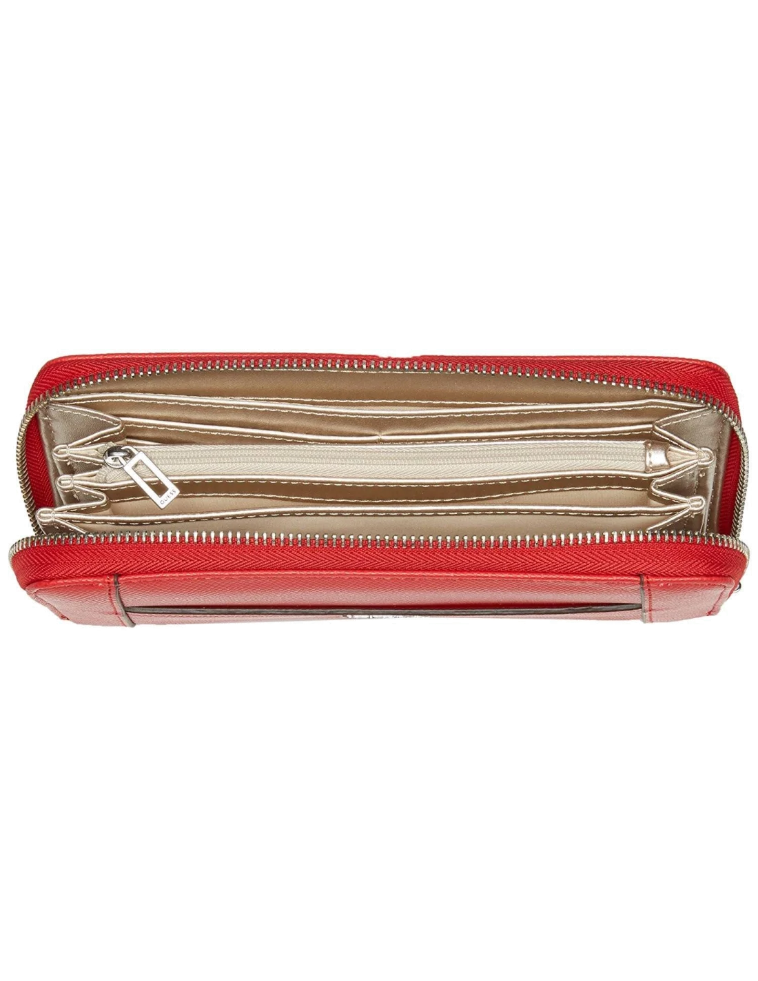 Pochette Guess Huntley Saffiano Rouge Avec Anse vue 4