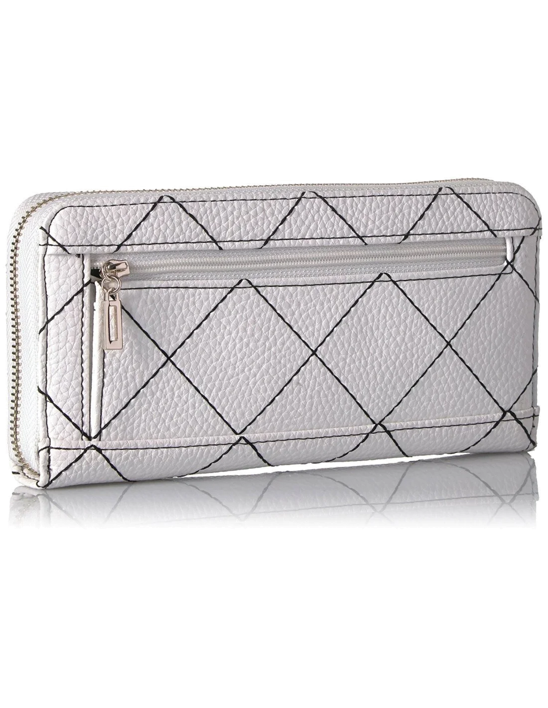 Pochette Guess Bobbi Bw Large Zip Around vue 2
