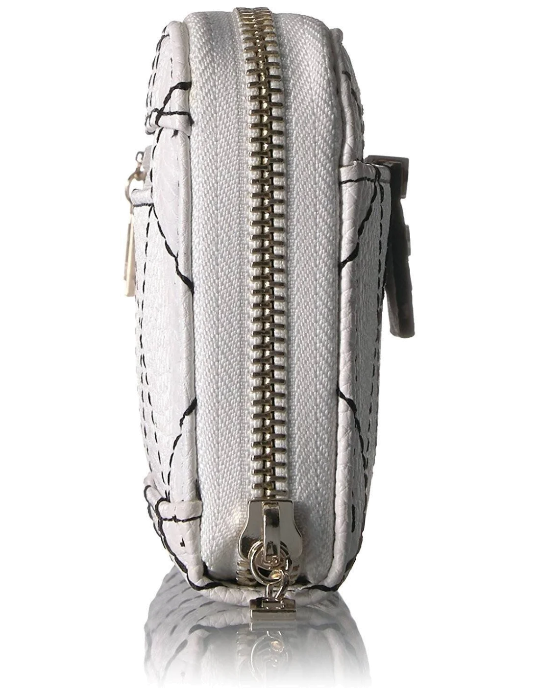 Pochette Guess Bobbi Bw Large Zip Around vue 3