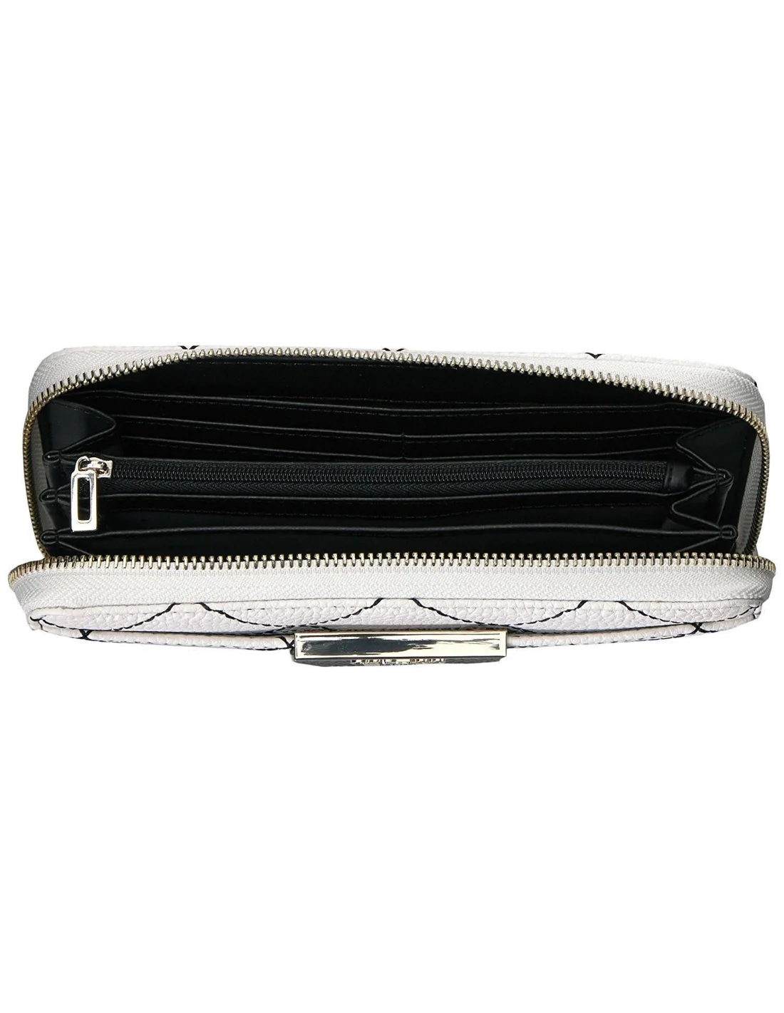 Pochette Guess Bobbi Bw Large Zip Around vue 4