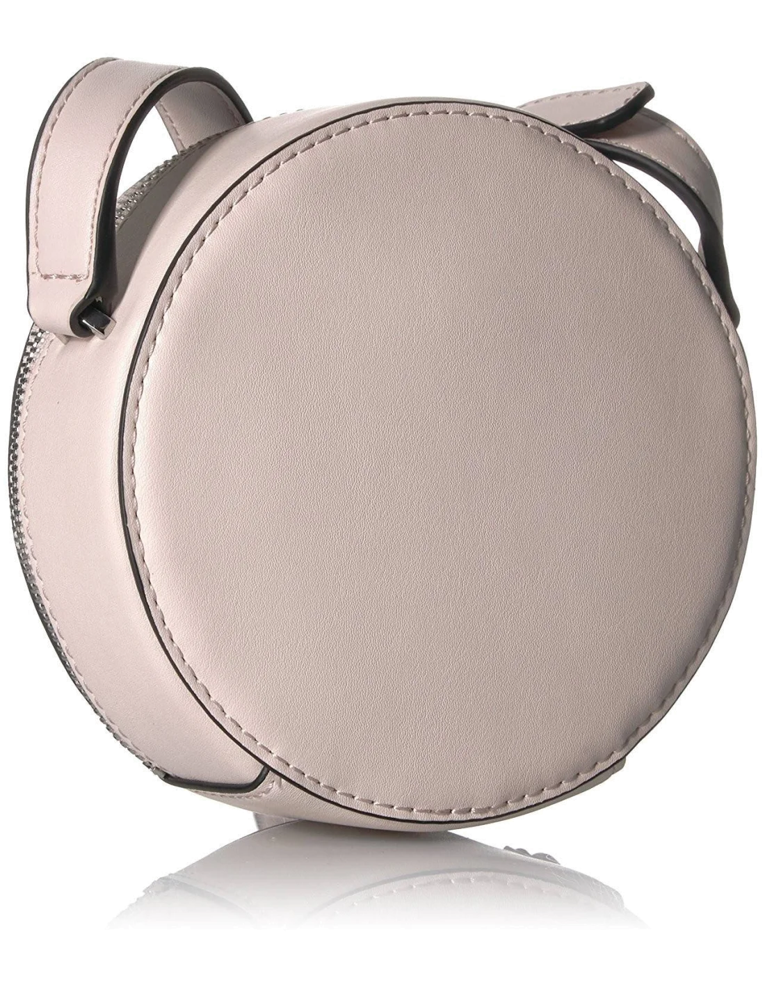 Sac Bandoulière Guess Sawyer Mini Round About Rose Pâle vue 2