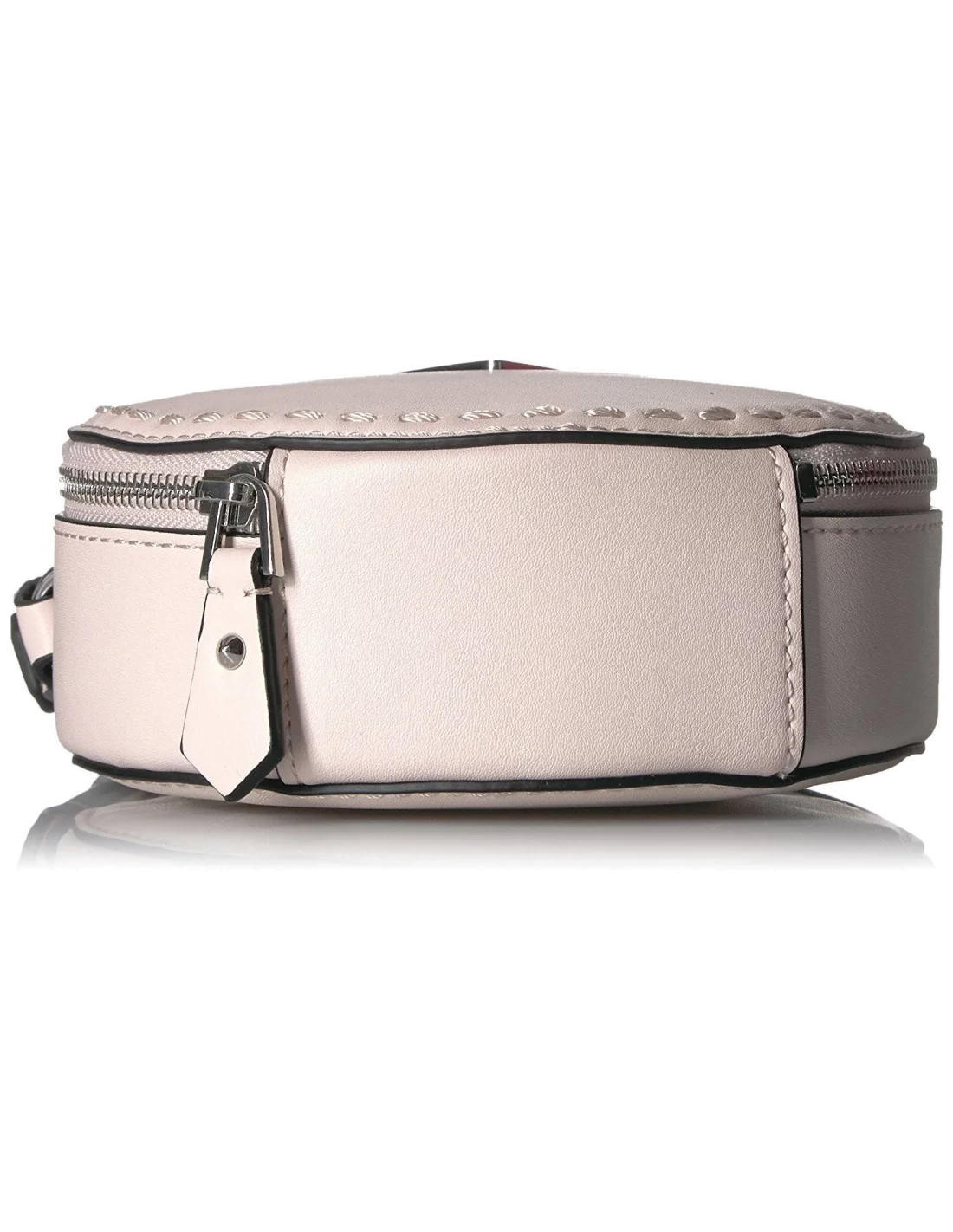 Sac Bandoulière Guess Sawyer Mini Round About Rose Pâle vue 4