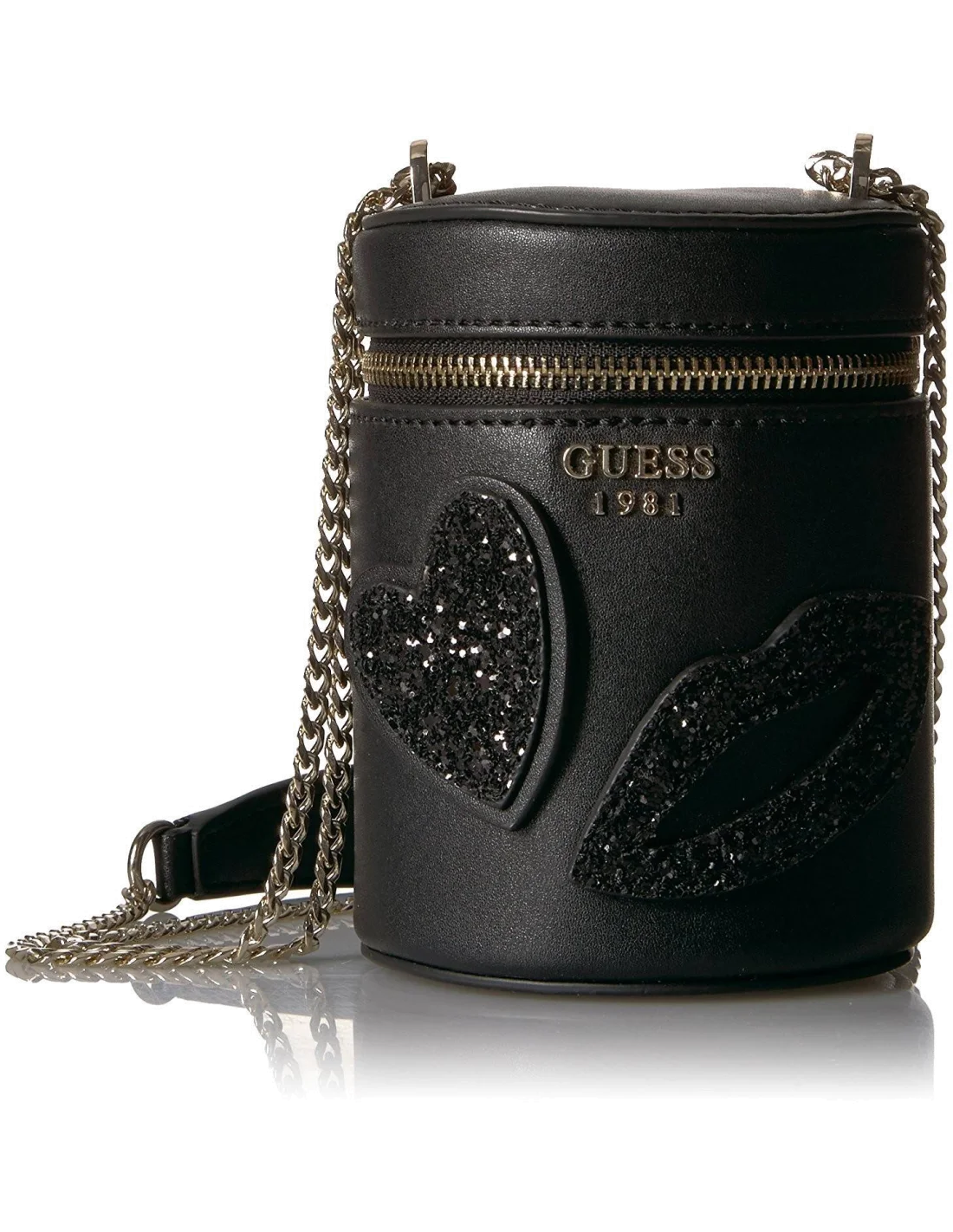 Sac Bandoulière Guess Ever After Cylindrique Noir