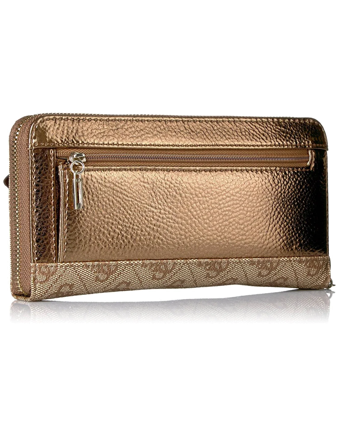 Portefeuille Guess Sibyl Monogram Marron vue 2
