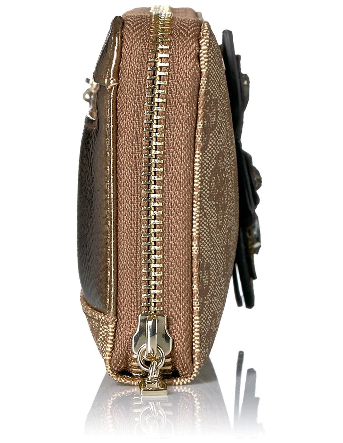 Portefeuille Guess Sibyl Monogram Marron vue 3