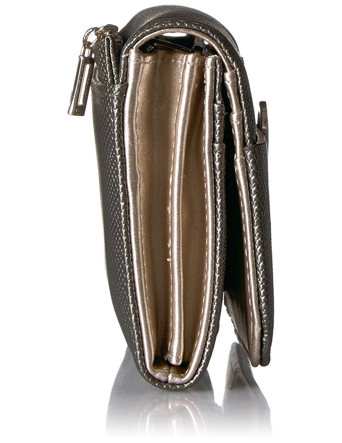 Portefeuille Guess Kamryn Argenté vue 3