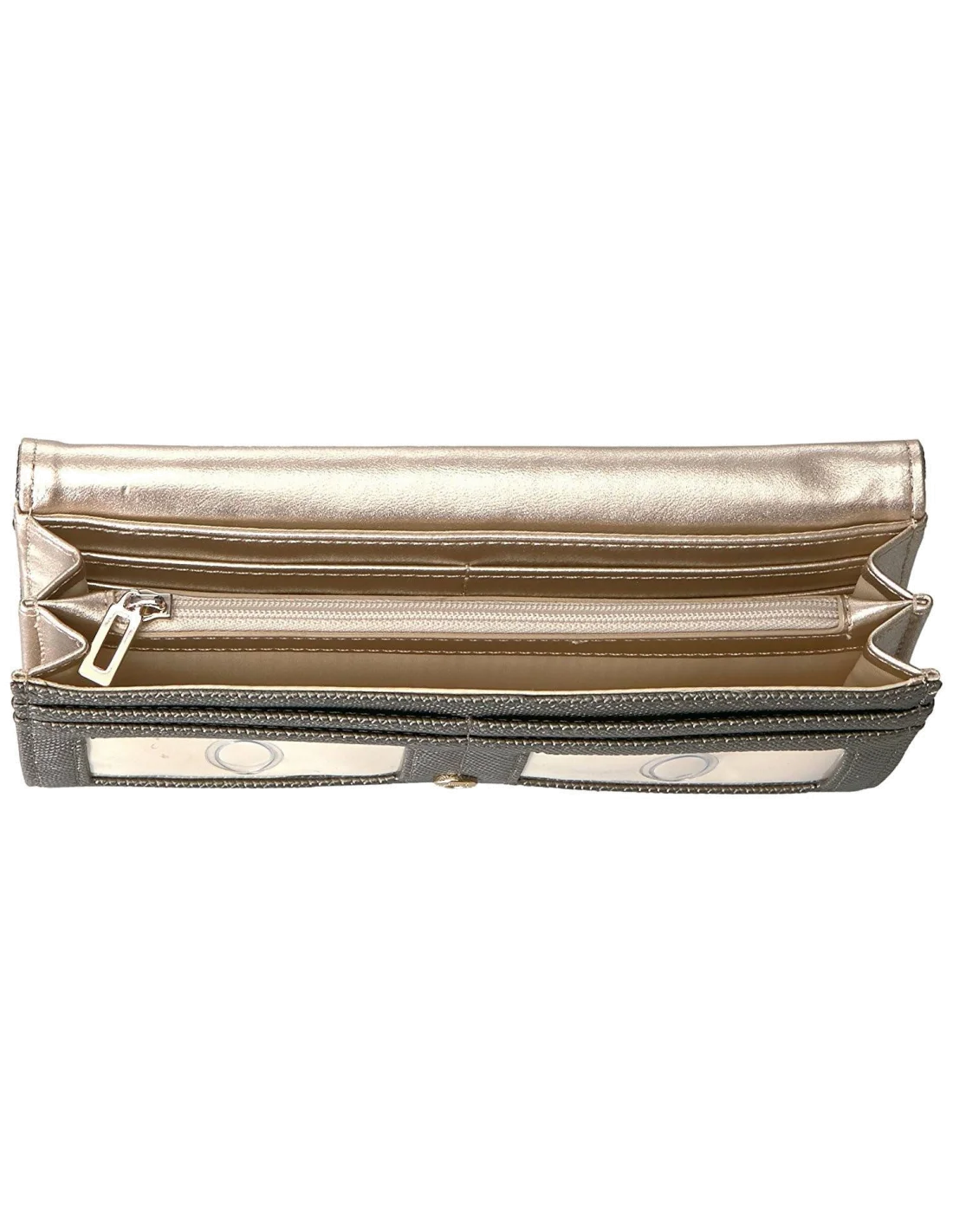 Portefeuille Guess Kamryn Argenté vue 4