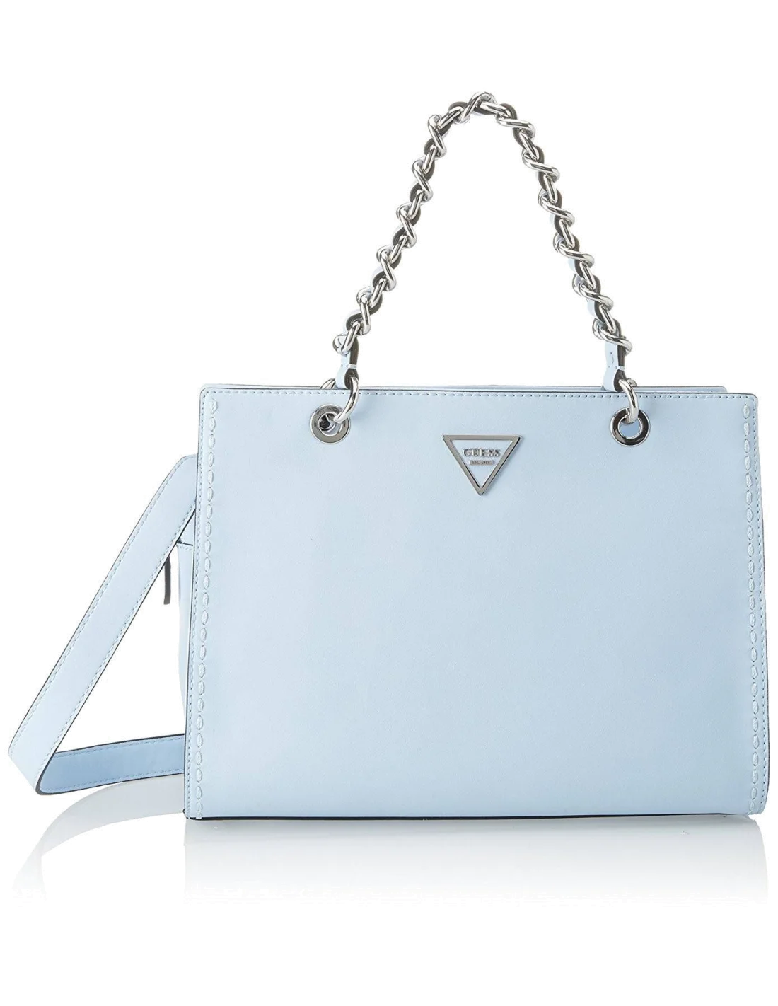 Sac à main Guess Sawyer Bleu Clair