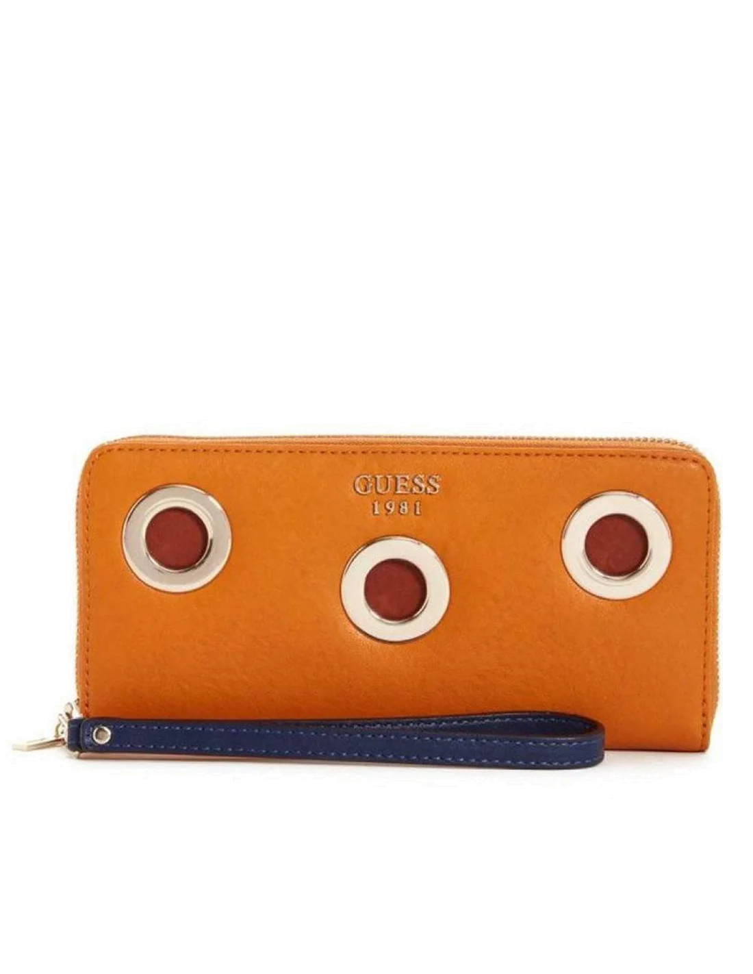 Portefeuille Guess Dinah Orange Bleu