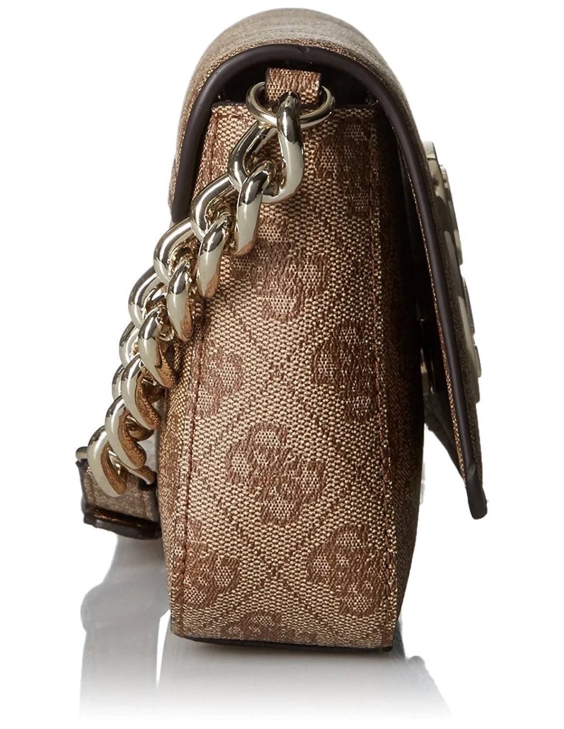 Sac Bandoulière Guess G Lux Marron vue 3