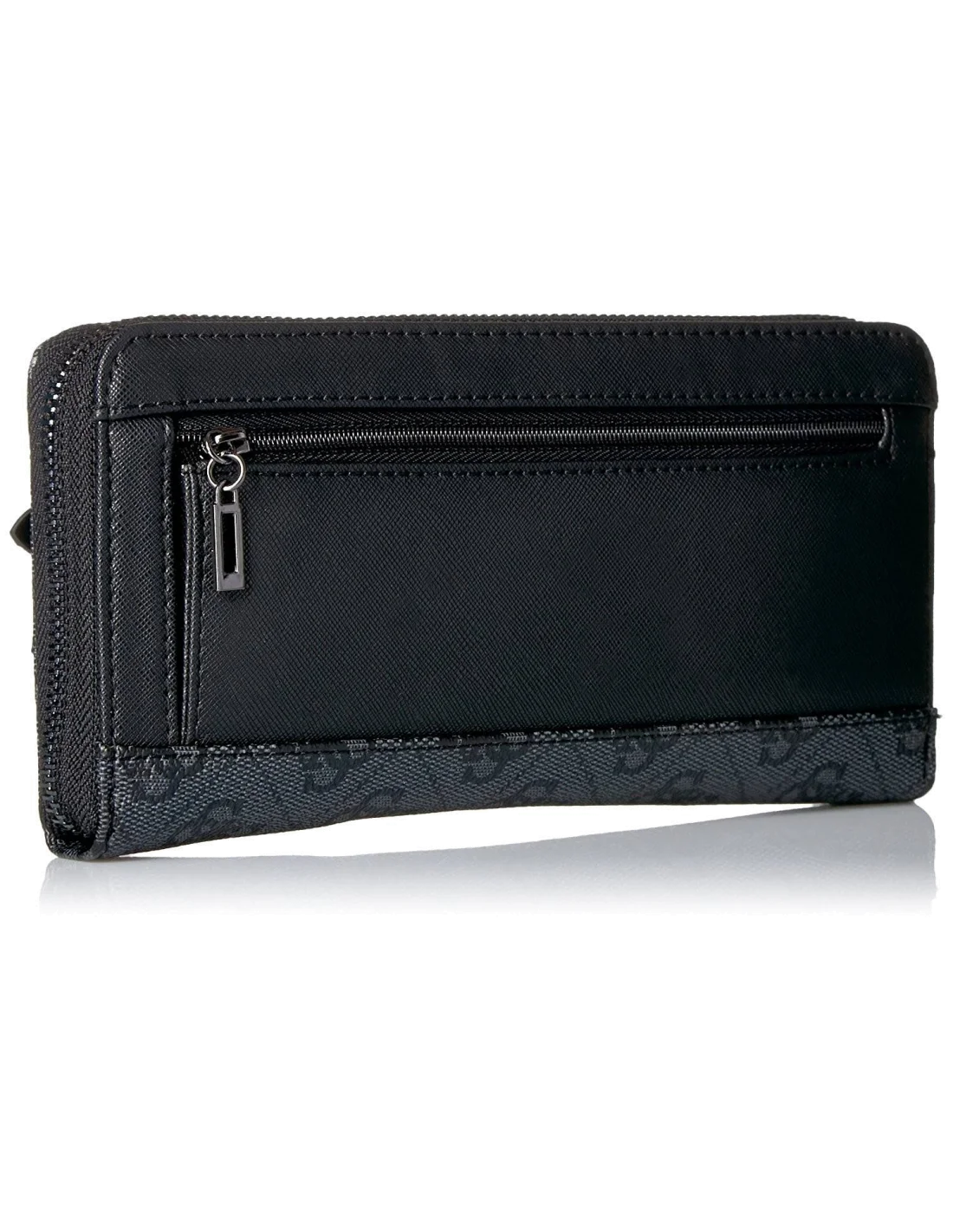 Portefeuille Guess Sibyl Monogram Noir vue 2