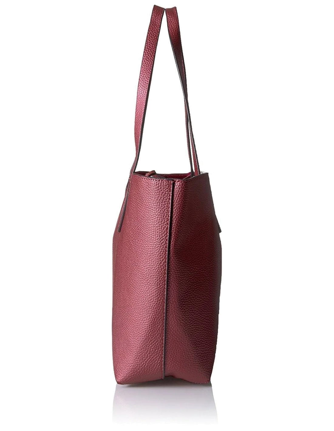 Sac à Main Guess Bobbi Velvet Bordeaux vue 3