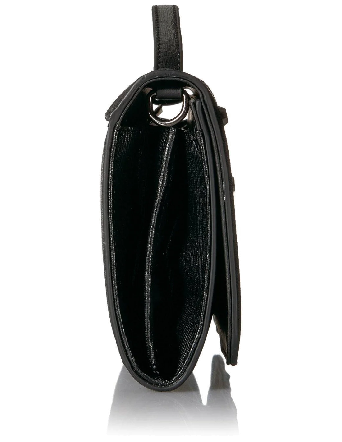 Portefeuille / Sacoche Guess Kaia Grain Noir vue 3