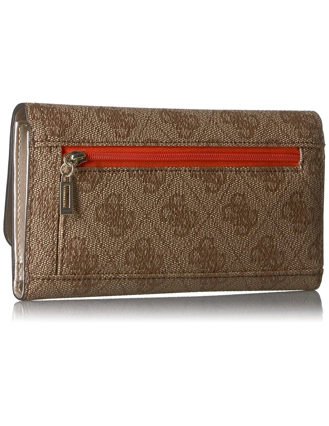 Portefeuille Guess Jacqui Slim Brun vue 2