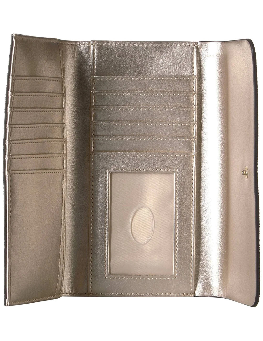 Portefeuille Guess Jacqui Slim Brun vue 4