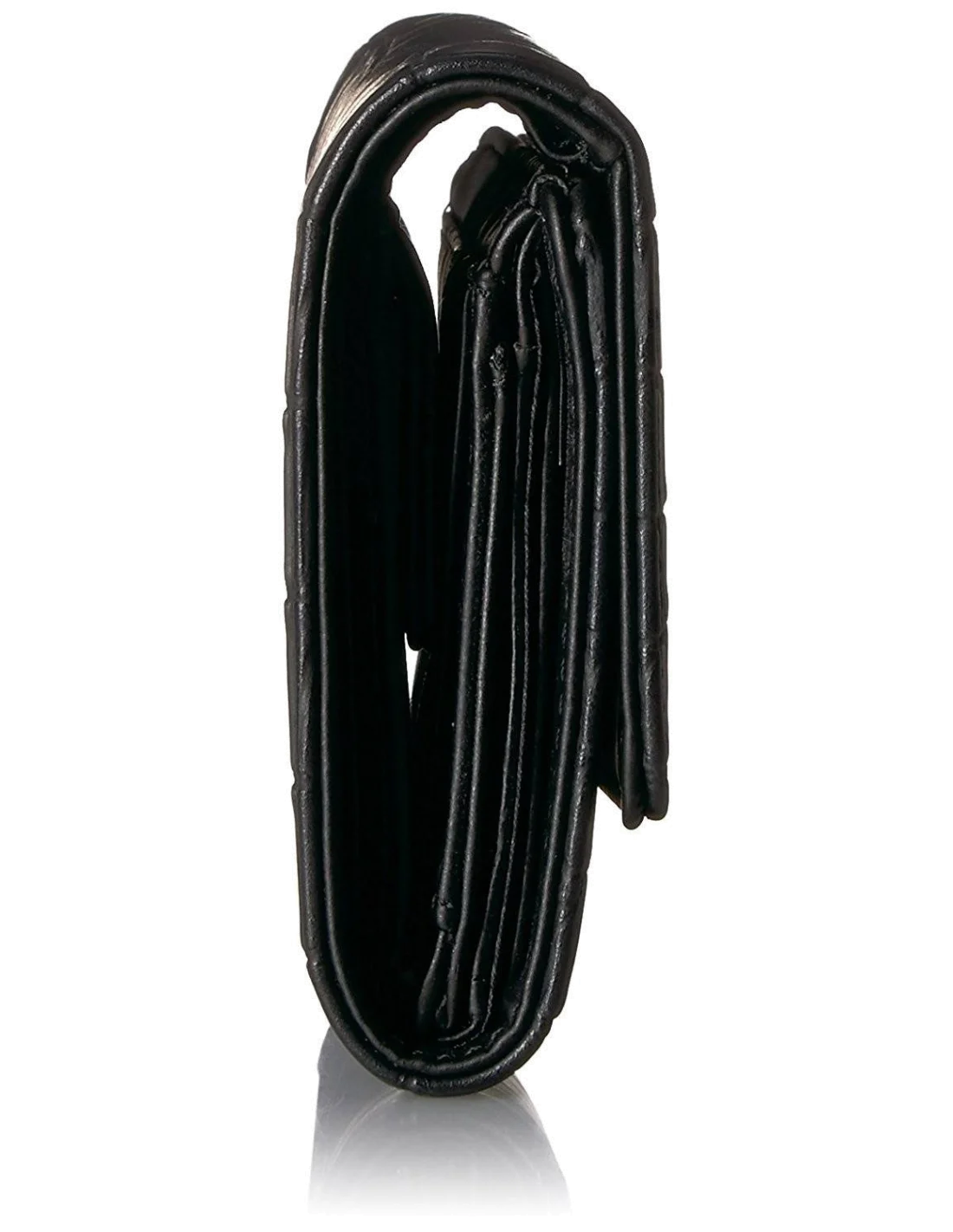 Portefeuille Guess Keaton Croco Noir vue 3