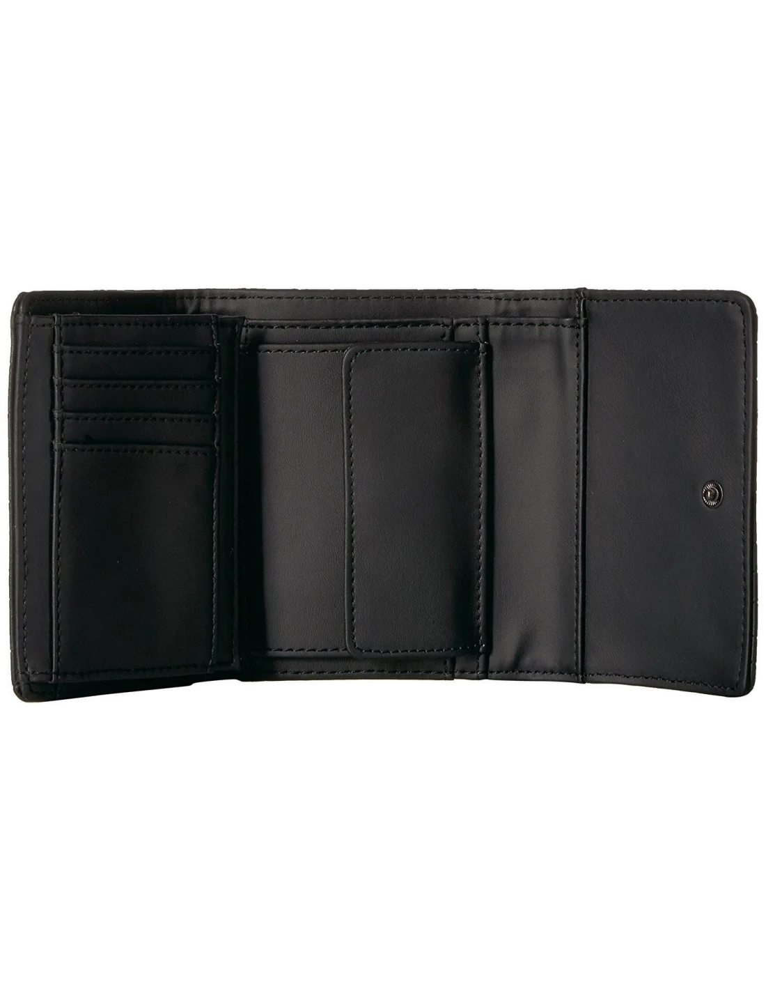 Portefeuille Guess Keaton Croco Noir vue 4