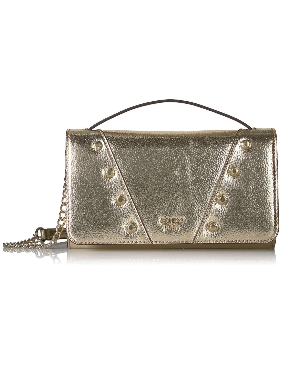 Portefeuille / Sacoche Guess Kaia Métallique