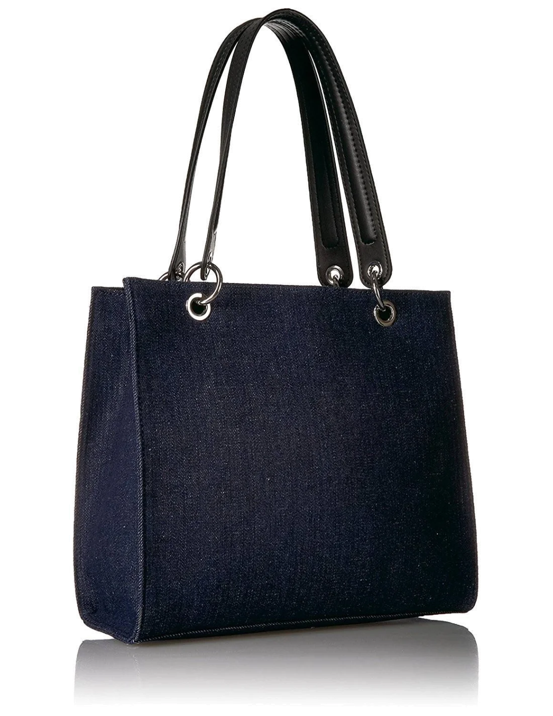 Sac a main Guess Varsity Pop Denim Shopper vue 2