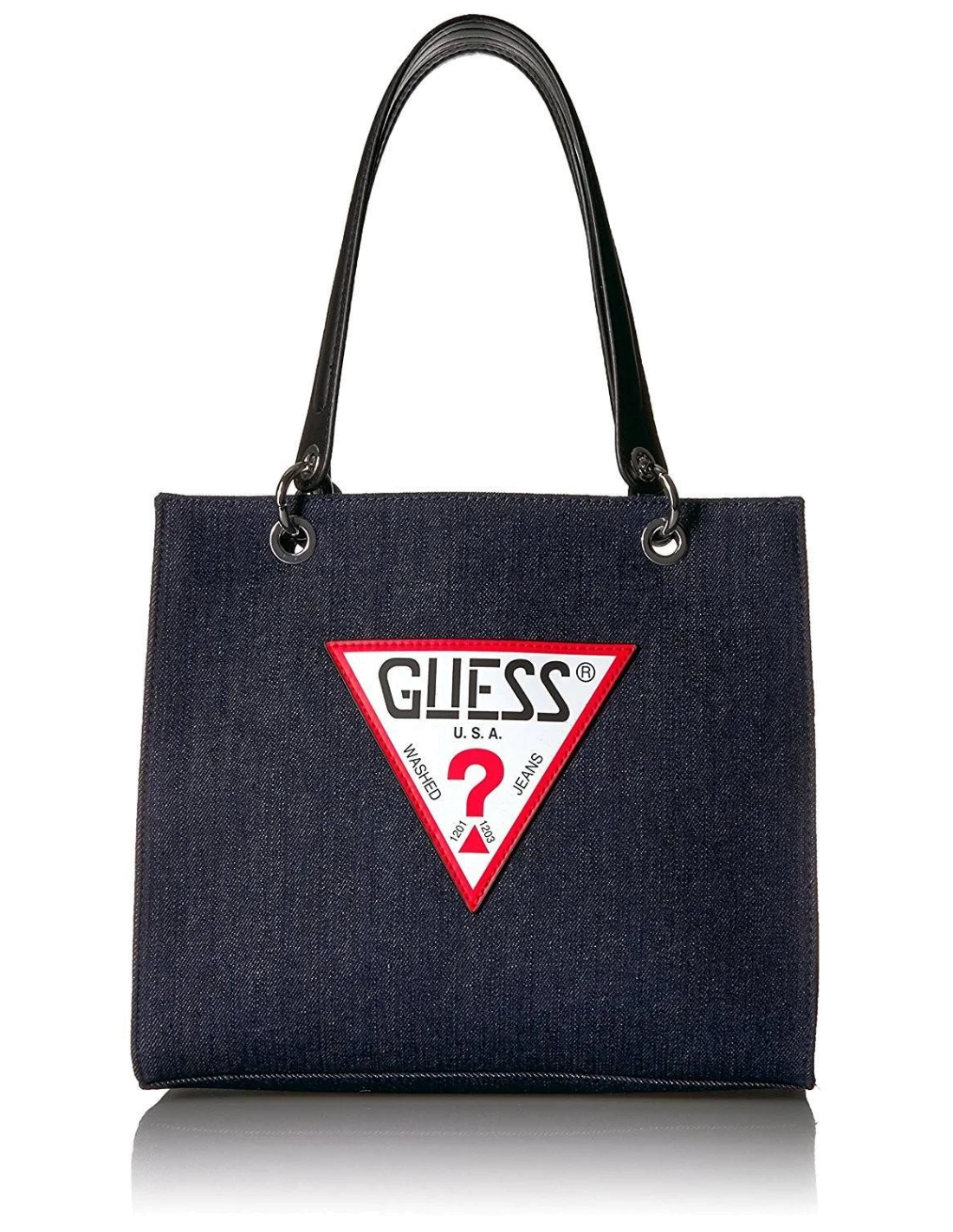 Sac a main Guess Varsity Pop Denim Shopper