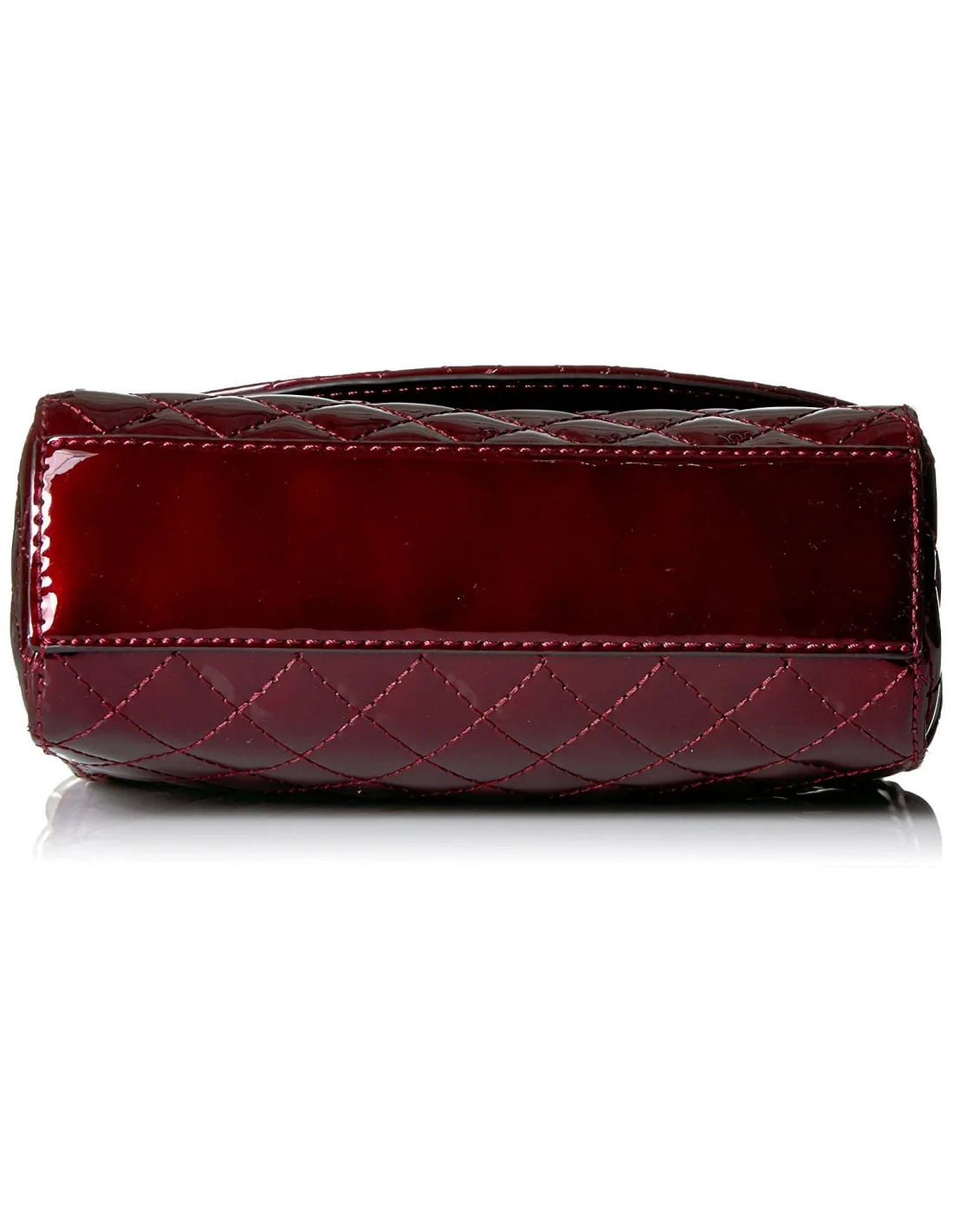 Sac bandoulière Guess G-Lux Bordeaux Brillant vue 4